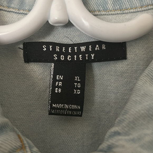 Light blue jean jacket - Picture 2 of 3